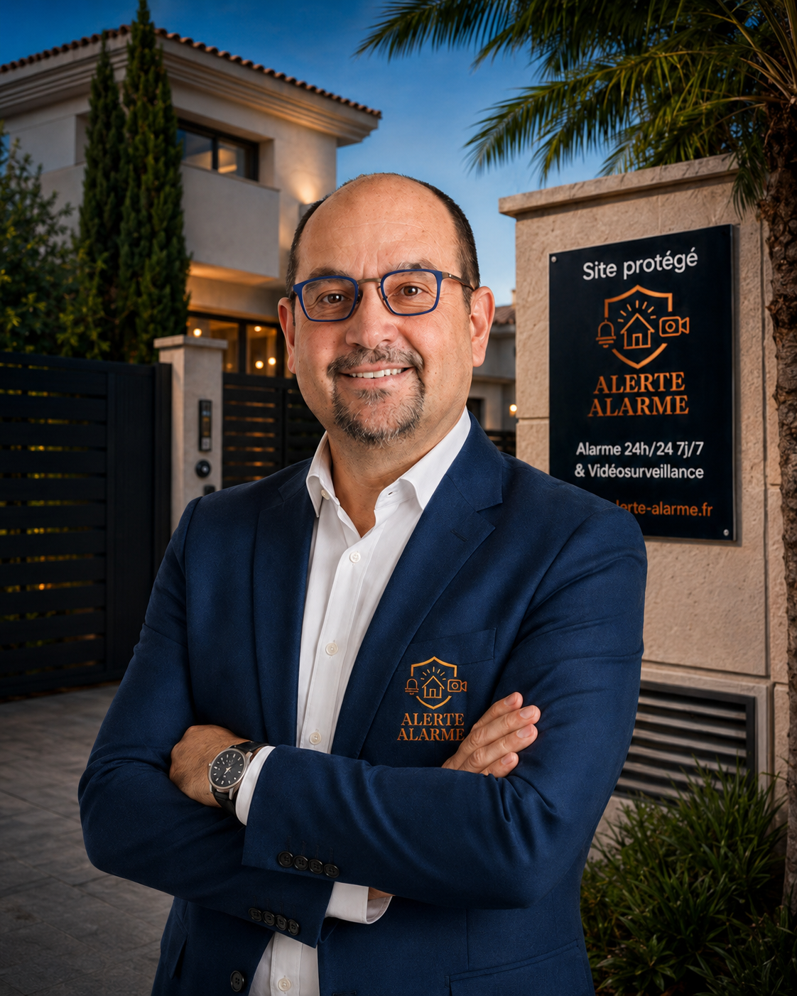 Patrice Vigreux, fondateur d’ALERTE ALARME SAS