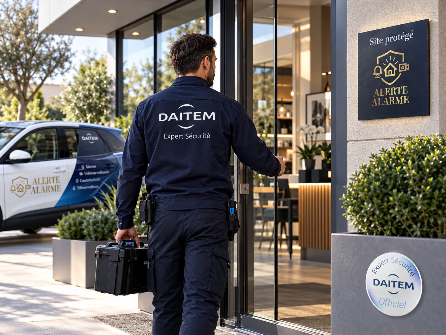 Intervention Expert Sécurité Daitem